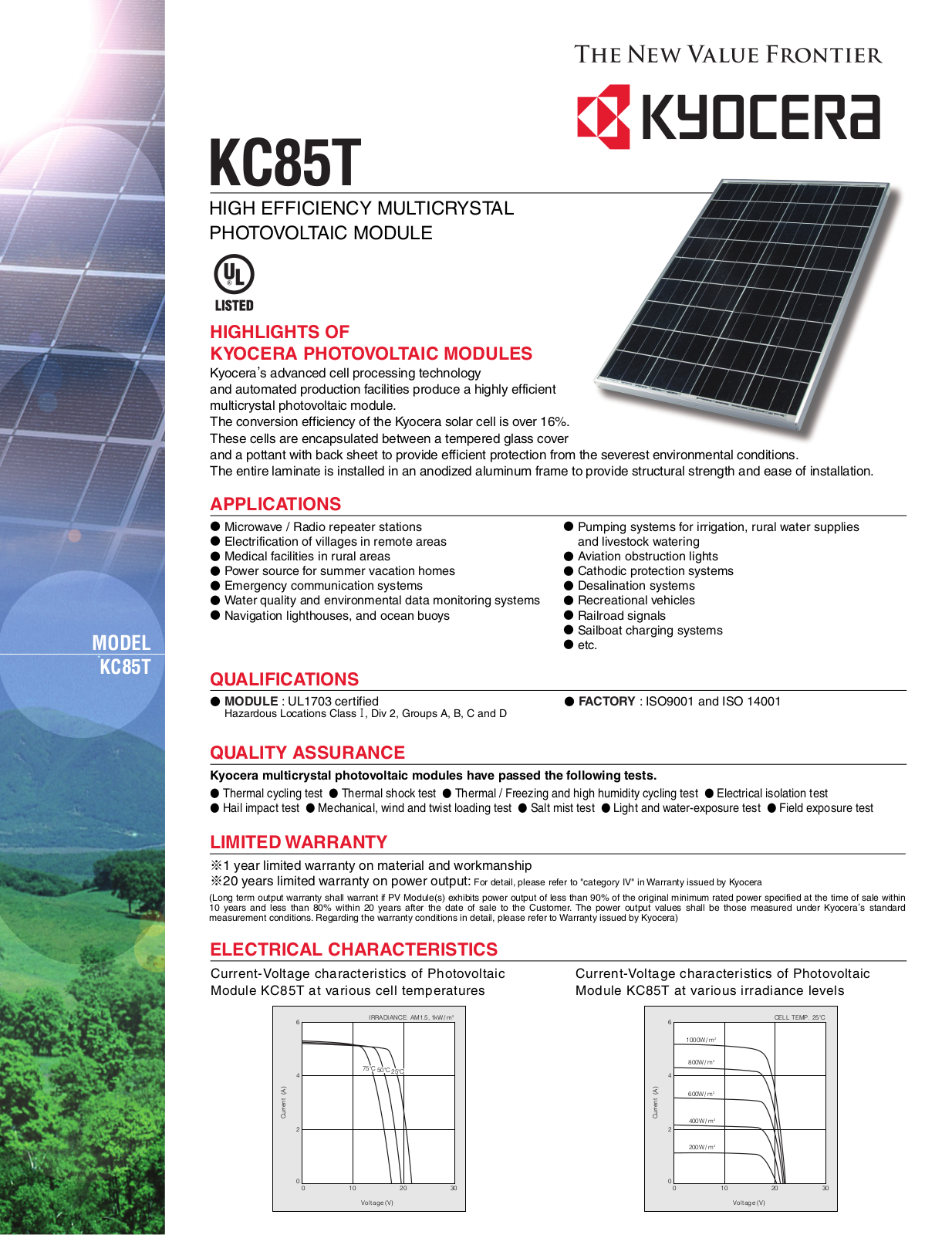 Kyocera KC85T DATASHEET - ManualMachine.com