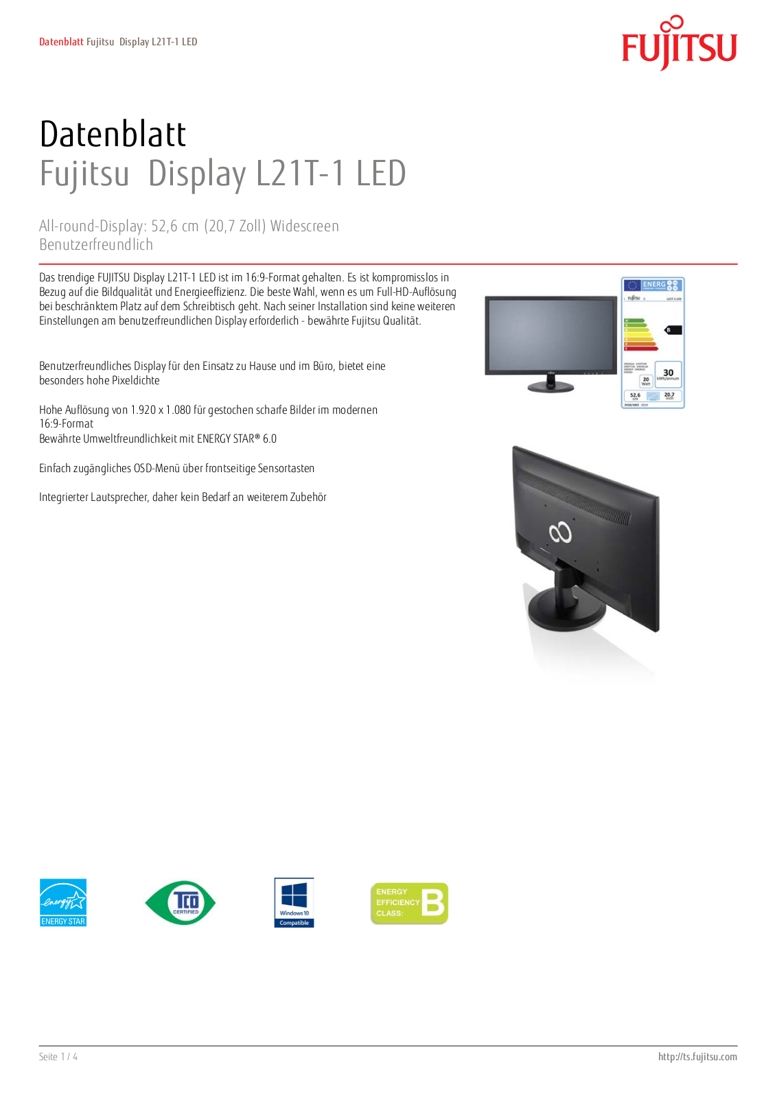 Fujitsu L21T-1 Service Manual