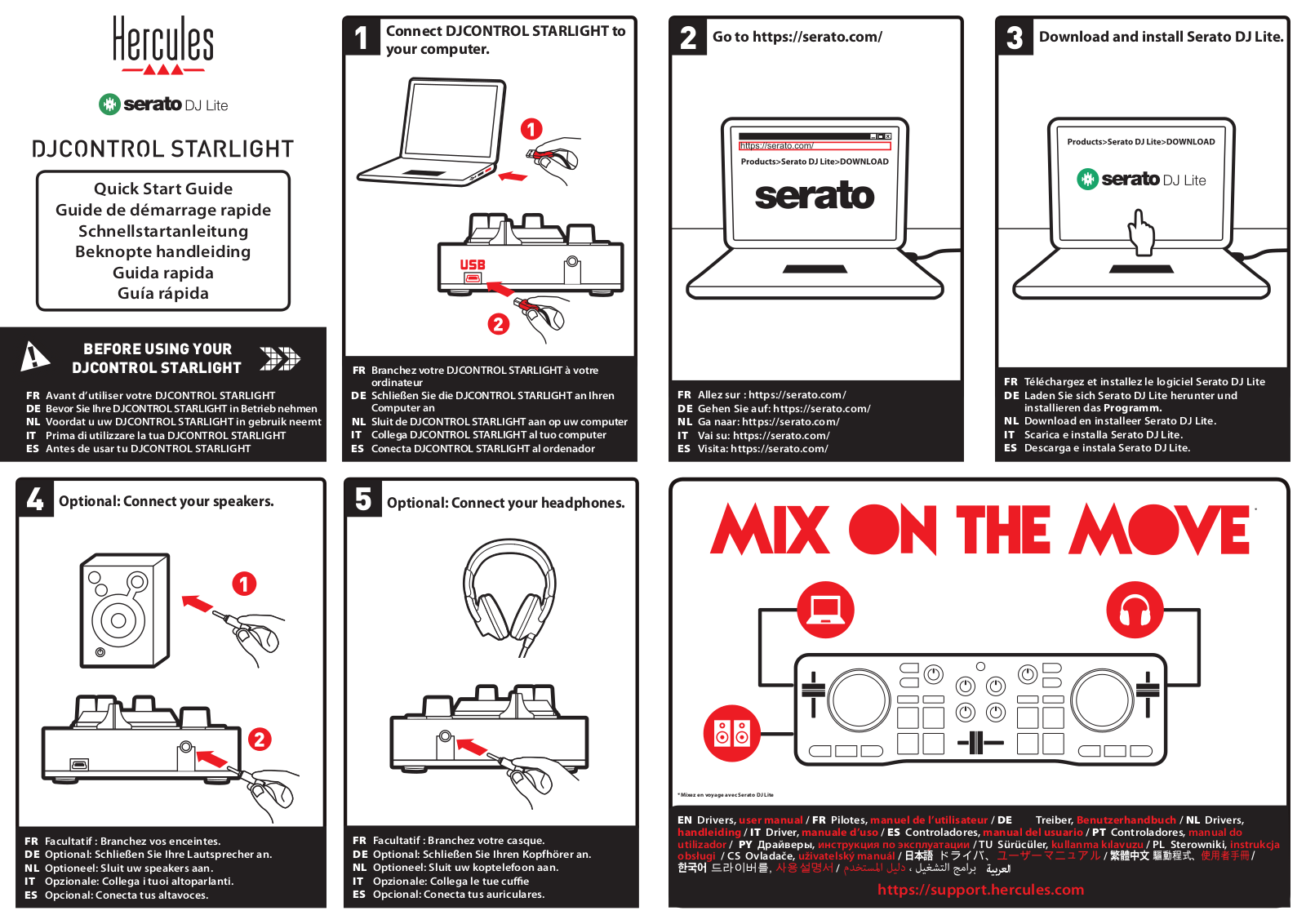 Hercules DJ Party Set User Manual