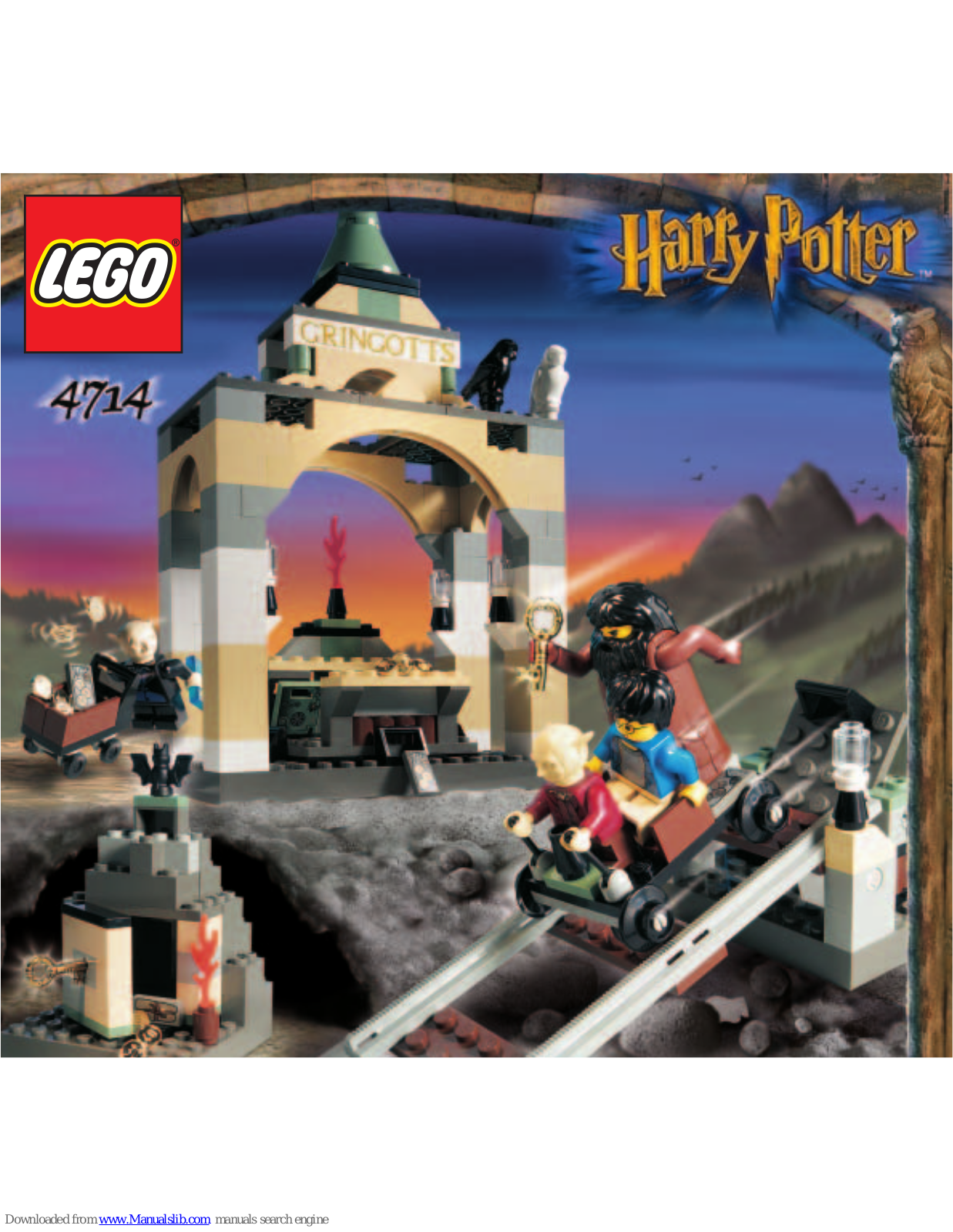 LEGO Harry Potter 4714 Building Instructions