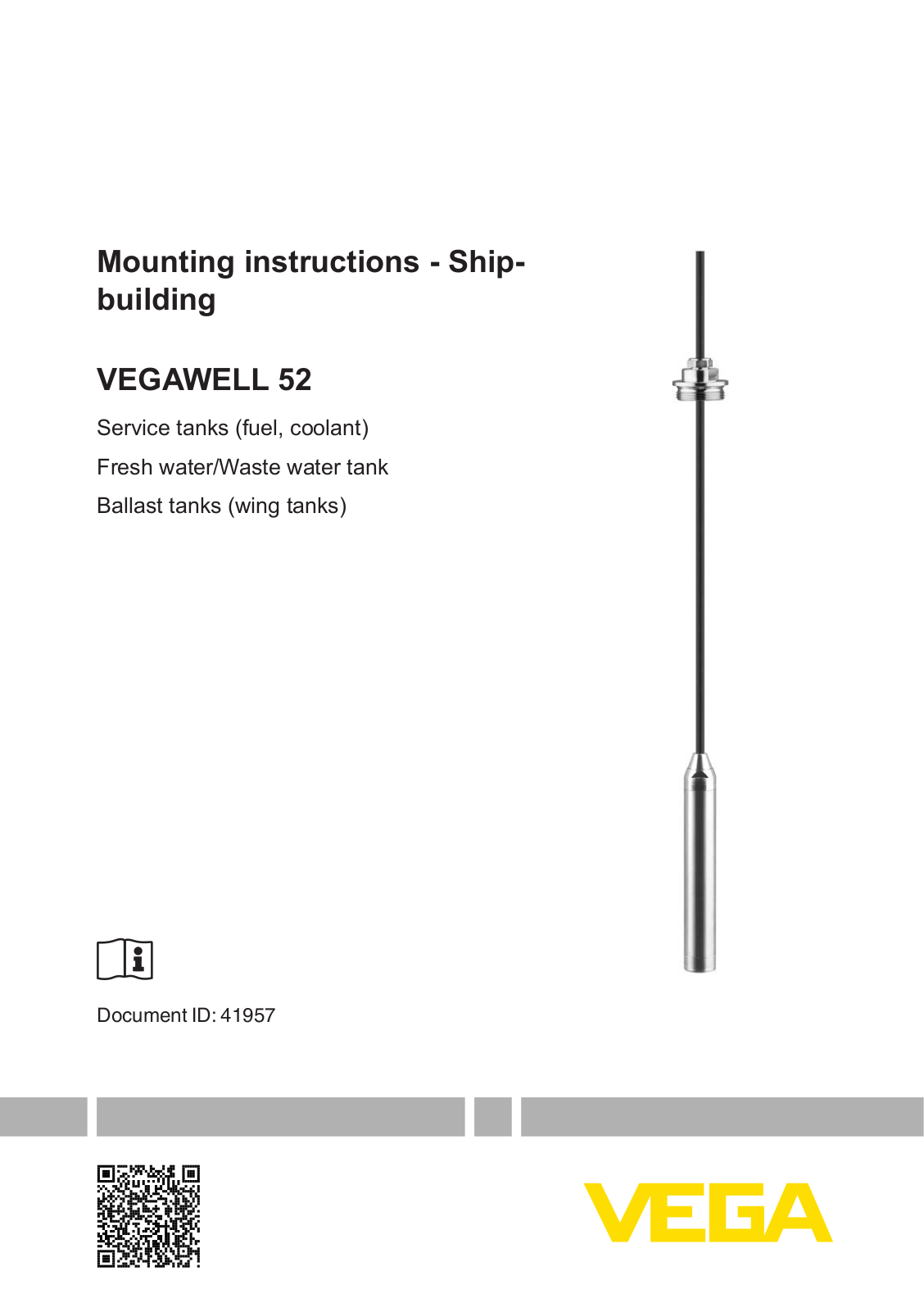 VEGA WELL52 User Manual