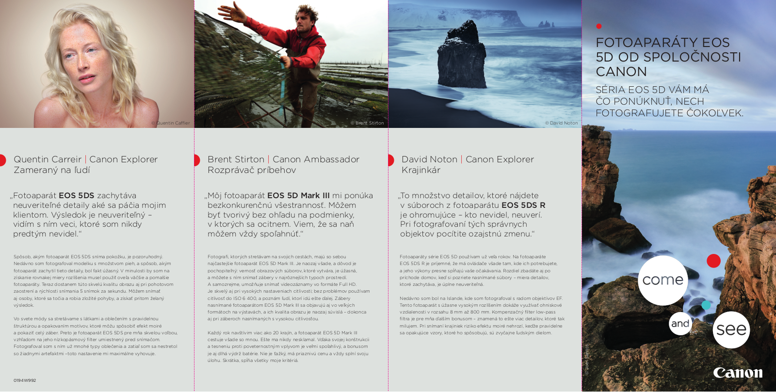 Canon EOS 5D SERIES BROCHURE