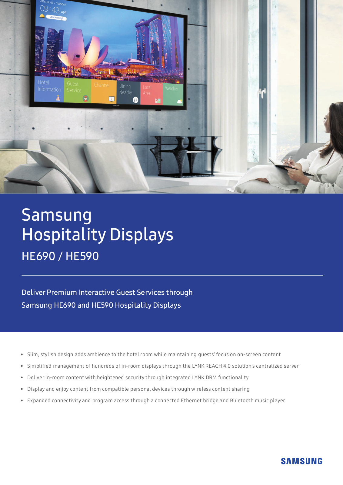 Samsung HG24EE690ABXXU Product Data Sheet