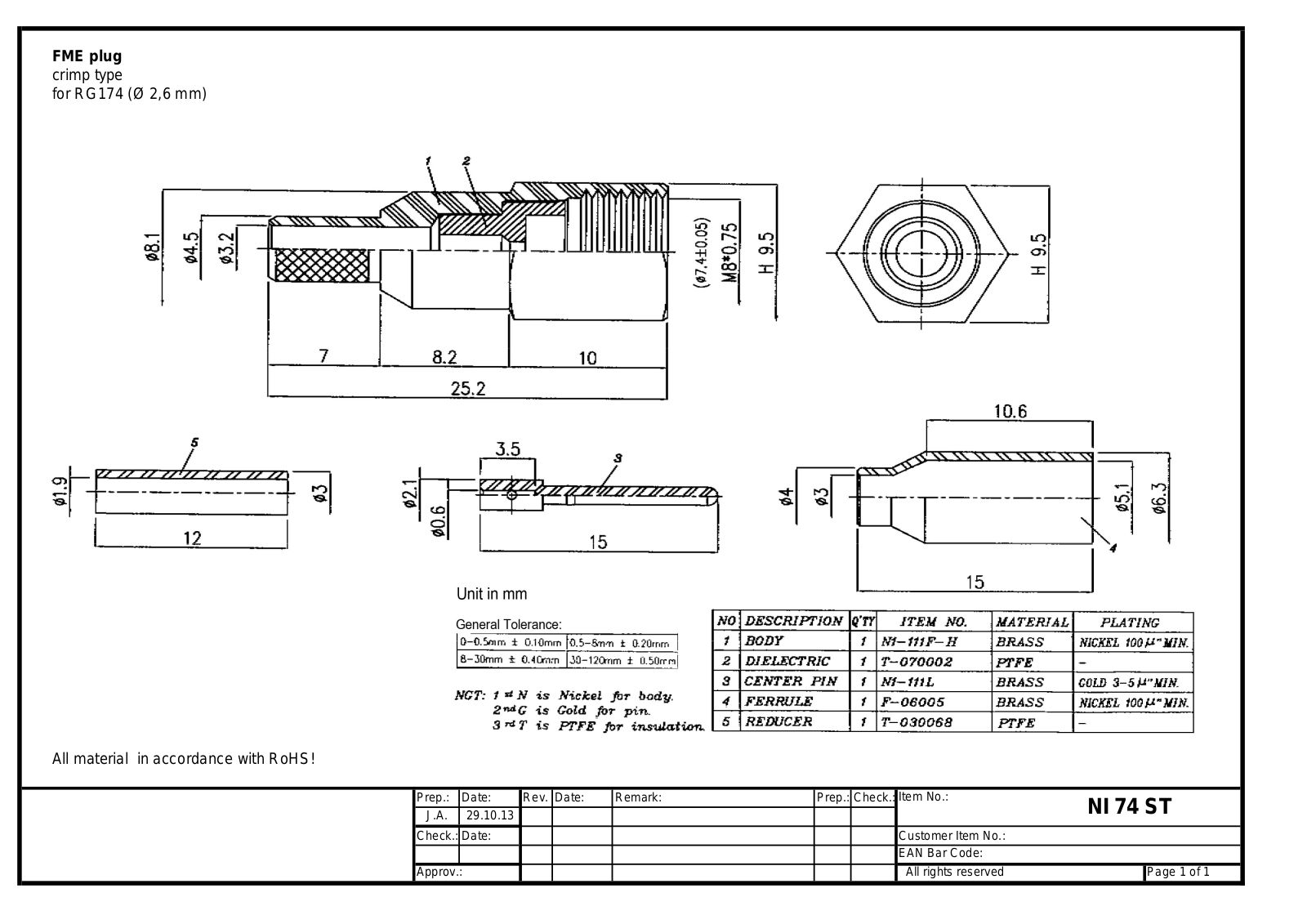 Datasheet FME ST174 Datasheet (FREI) - ManualMachine.com