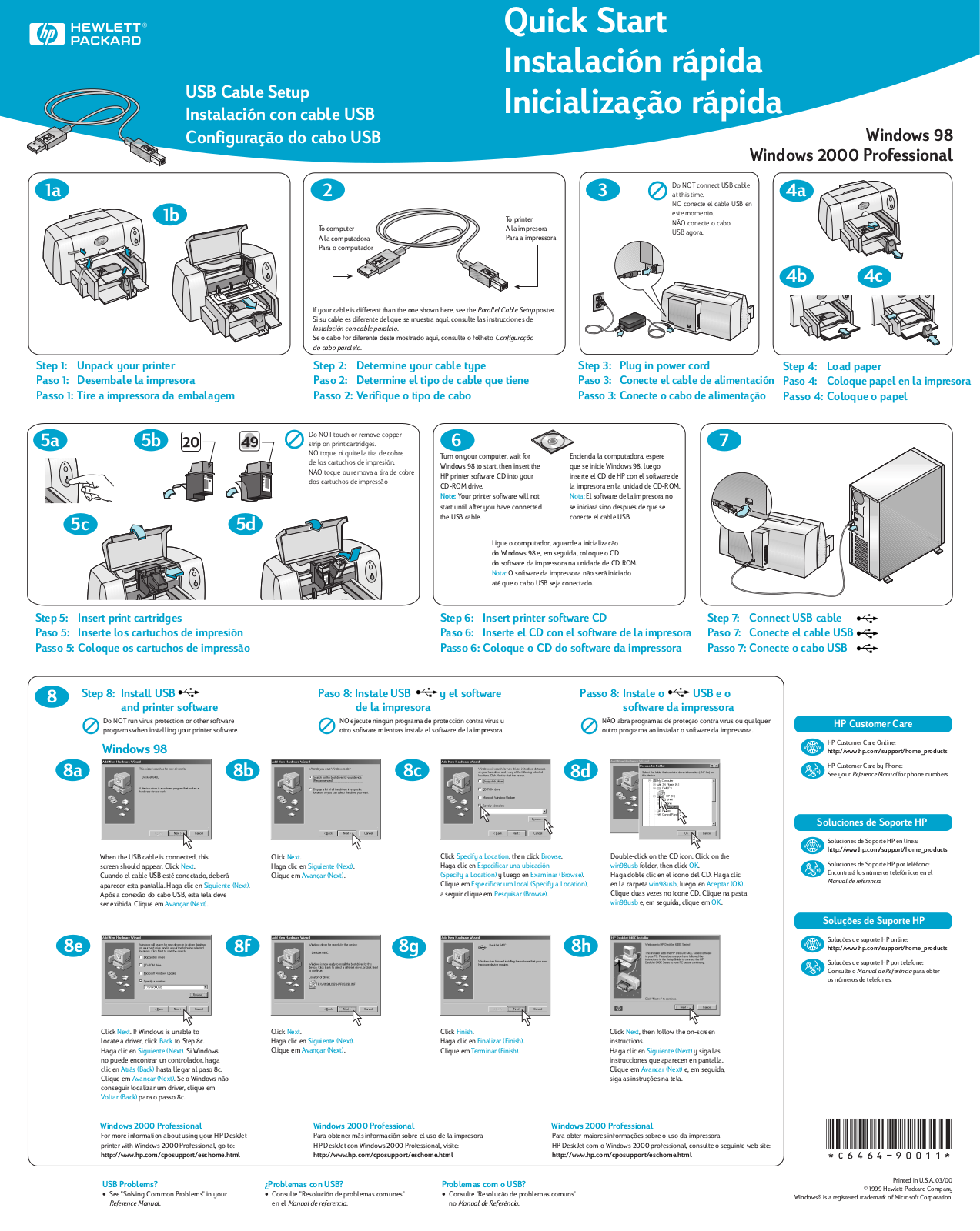 Hp DESKJET 640, DESKJET 642C User Manual