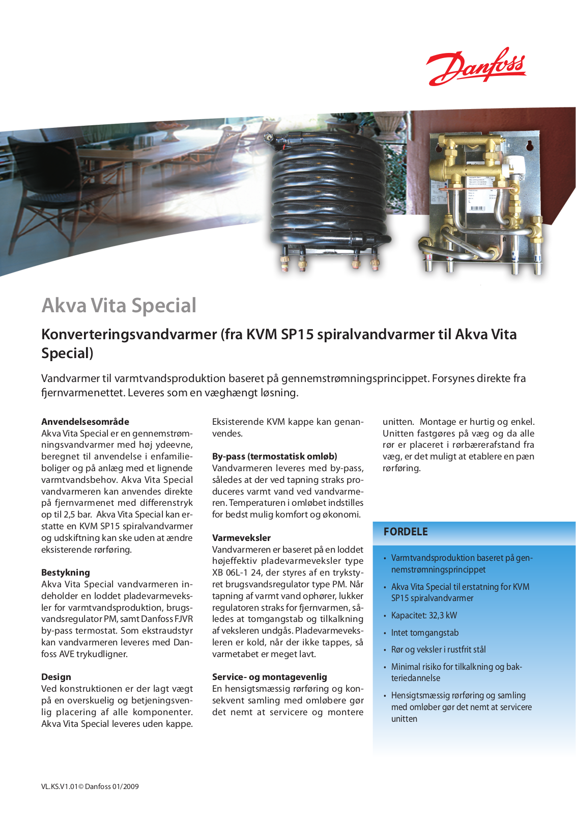 Danfoss Akva Vita Special Fact sheet