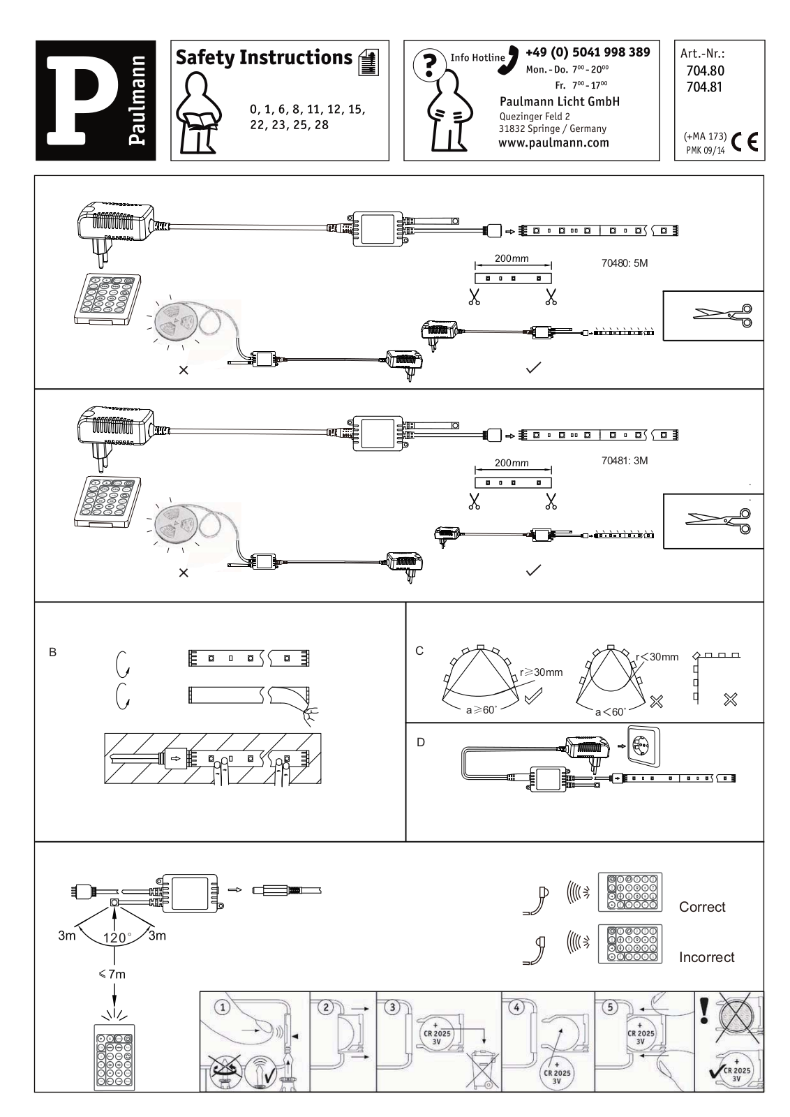 Paulmann 70480 Installation manual - ManualMachine.com