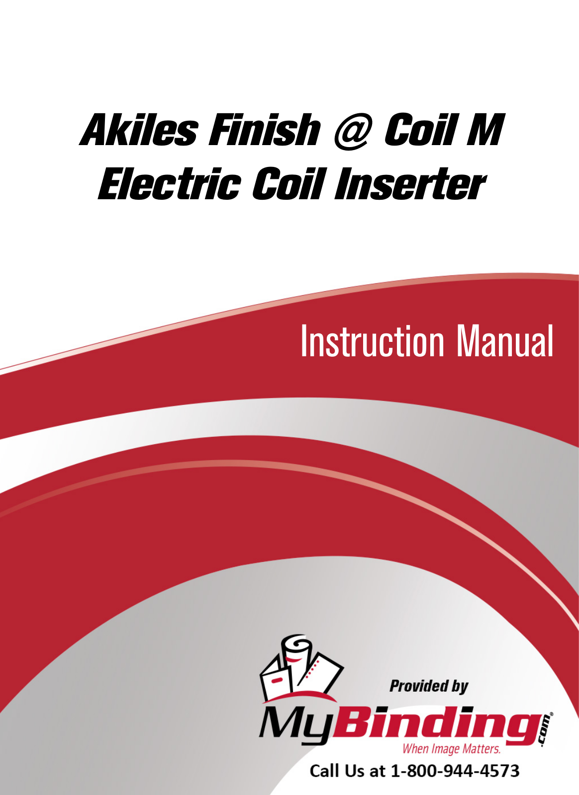 Finish Coil M Instruction Manual