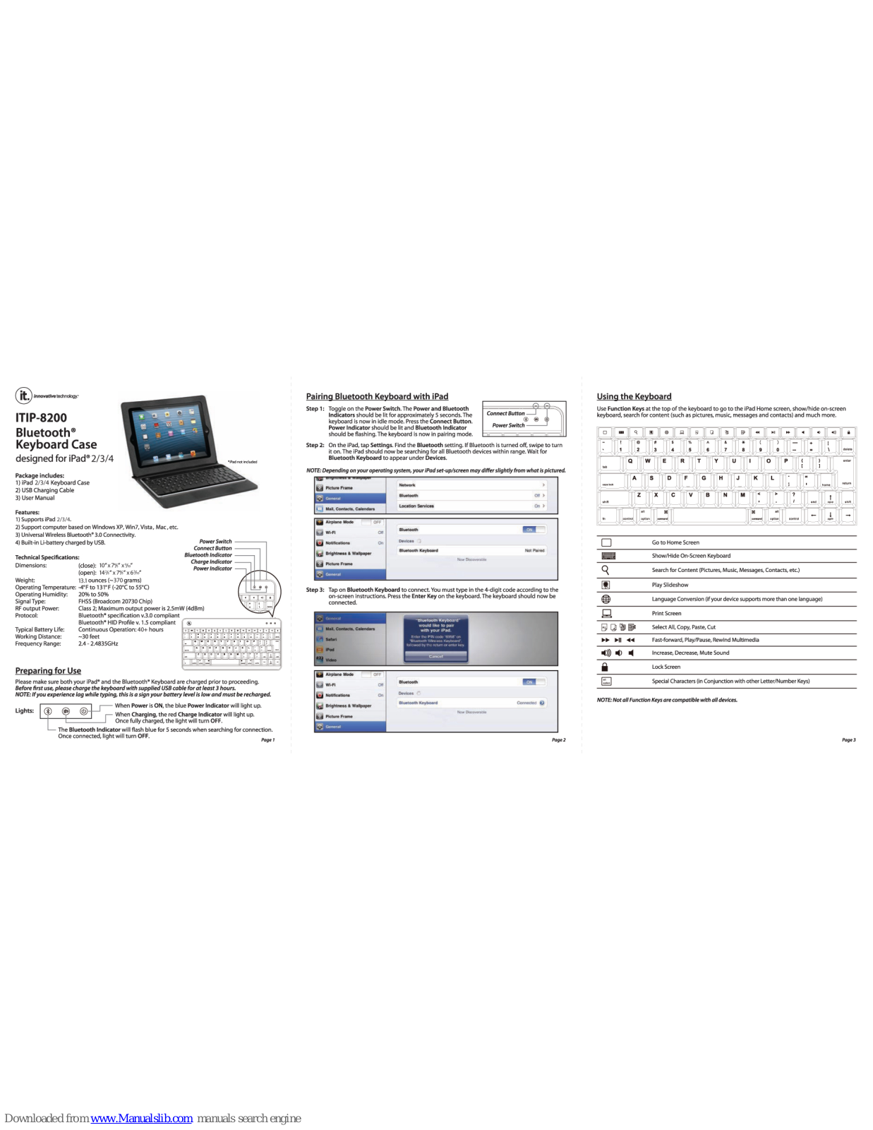 Innovative Technology ITIP-8200 User Manual - ManualMachine.com