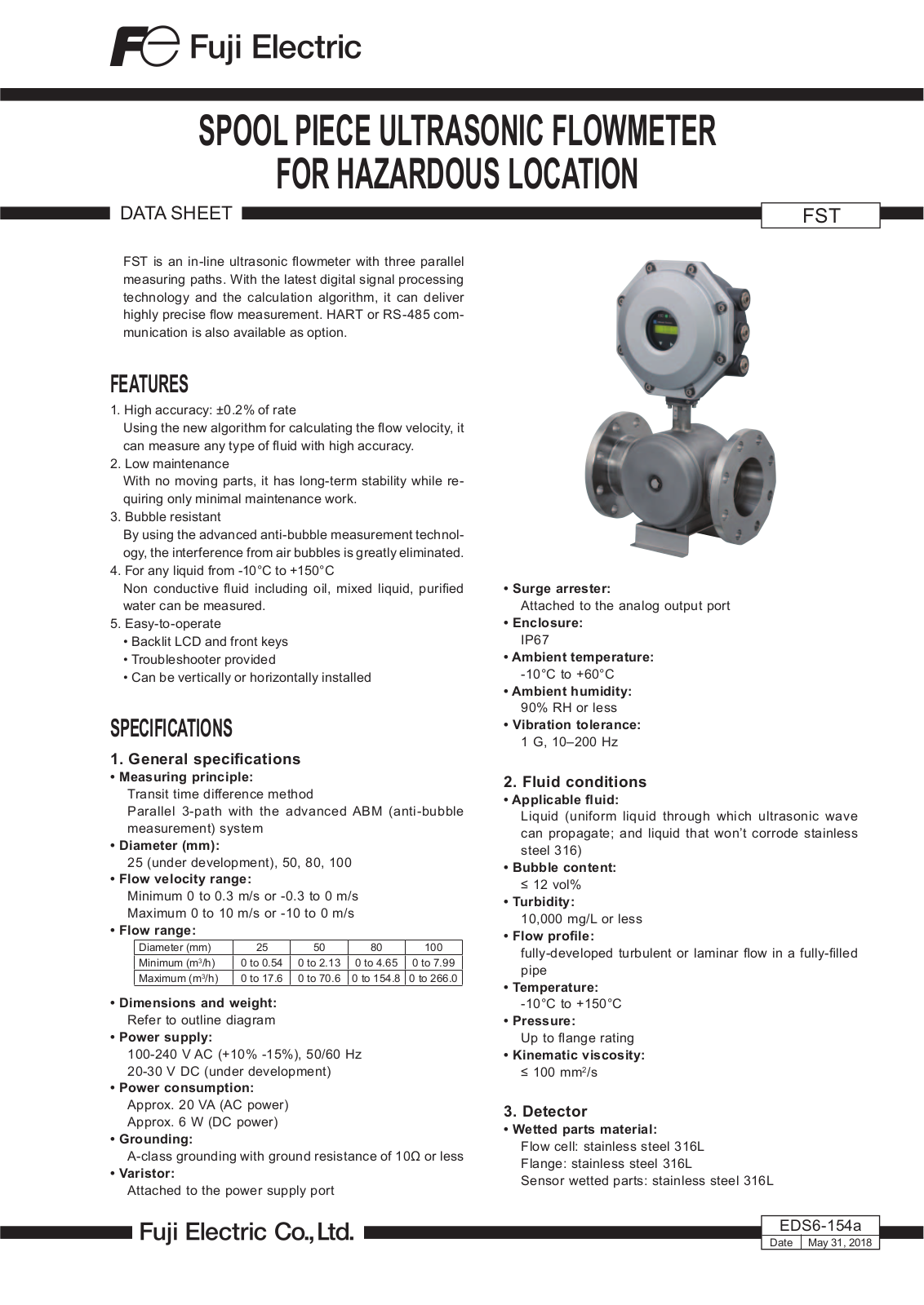 Fuji Electric FST Service Manual