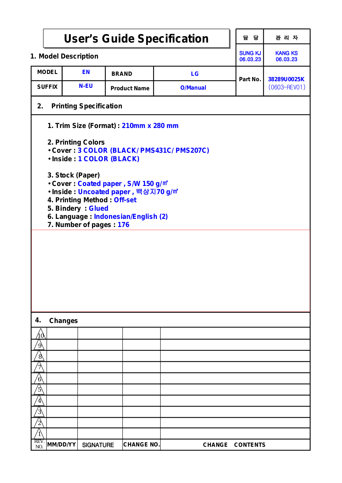 LG 37LC2R, 32LB1R Manual book