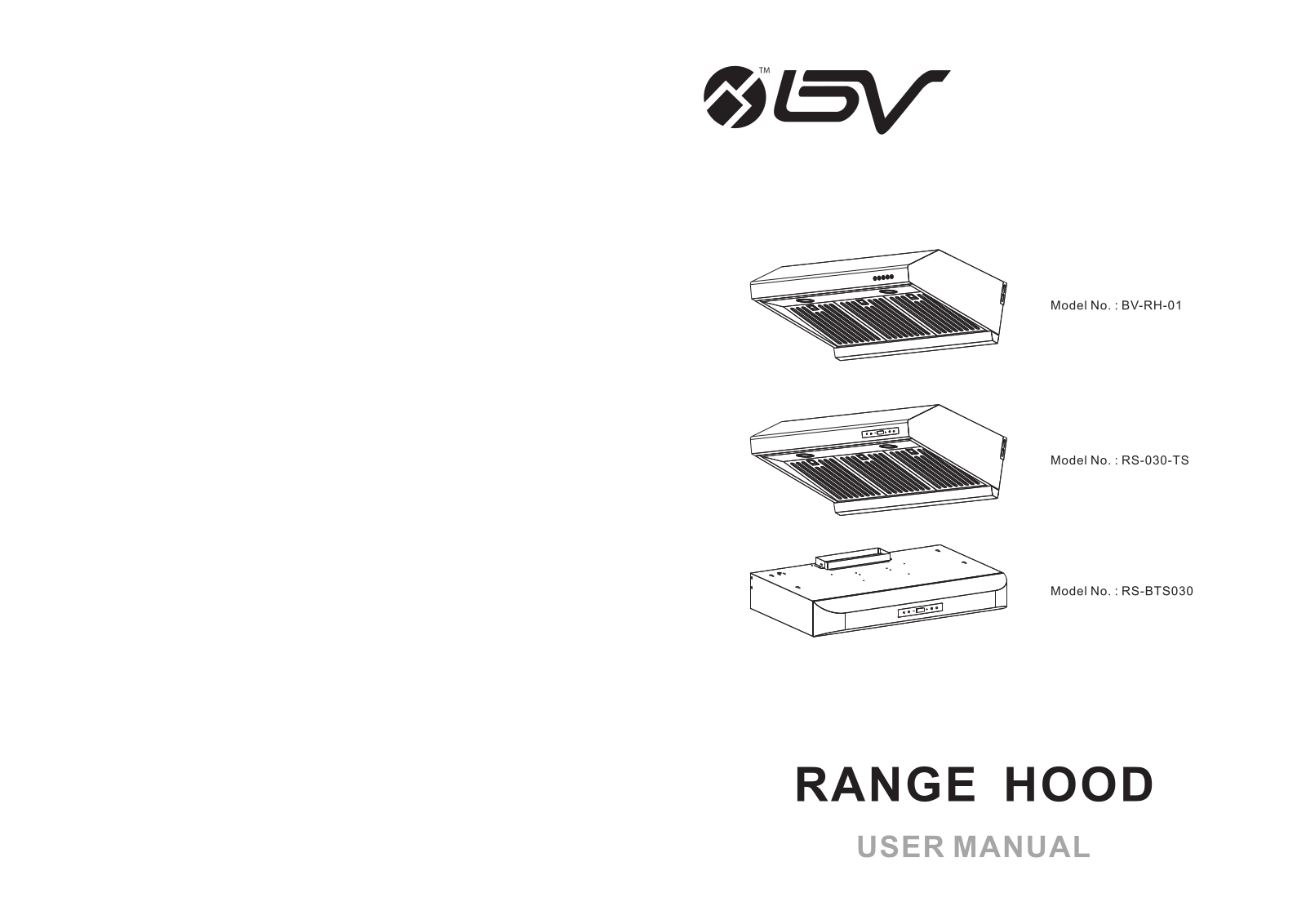 BV BVUS1000 Specifications - ManualMachine.com