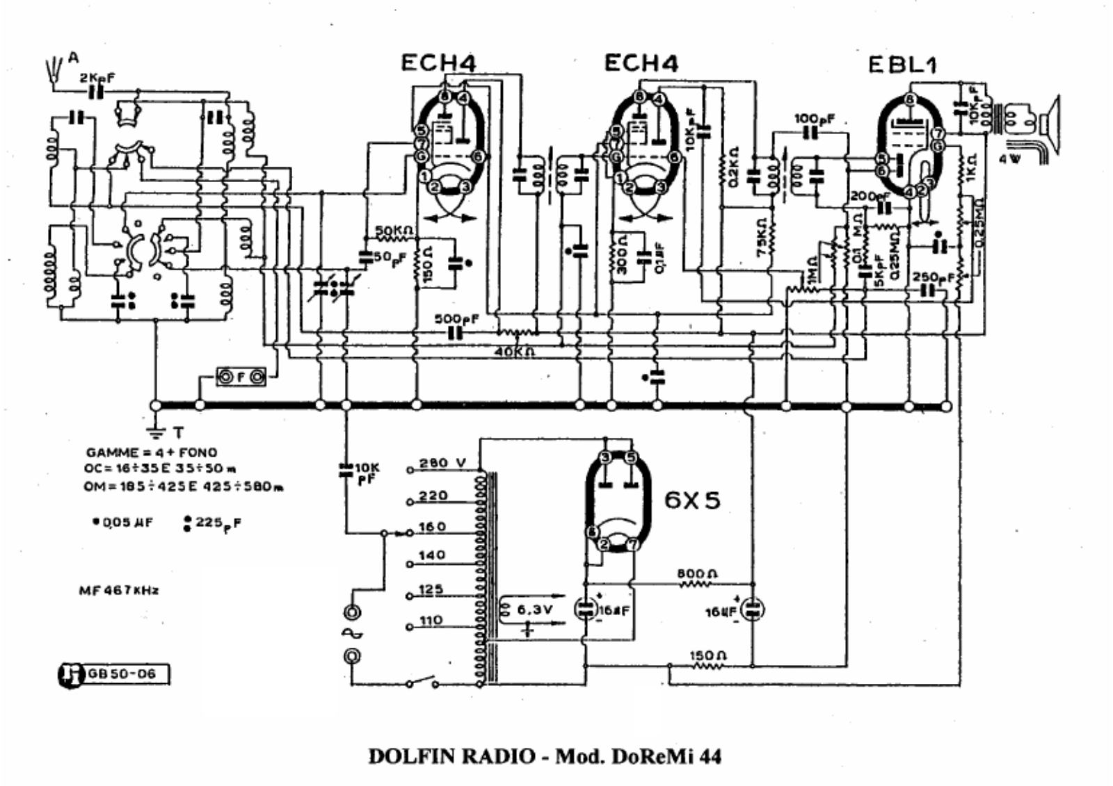 Dolfin doremi 44 schematic