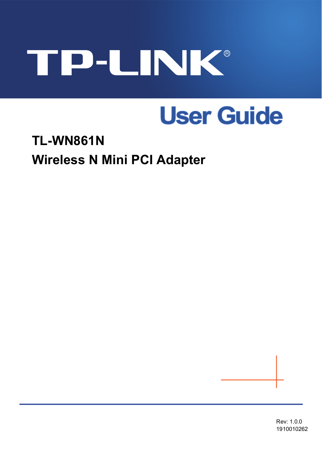 TP Link WN861N User Guide