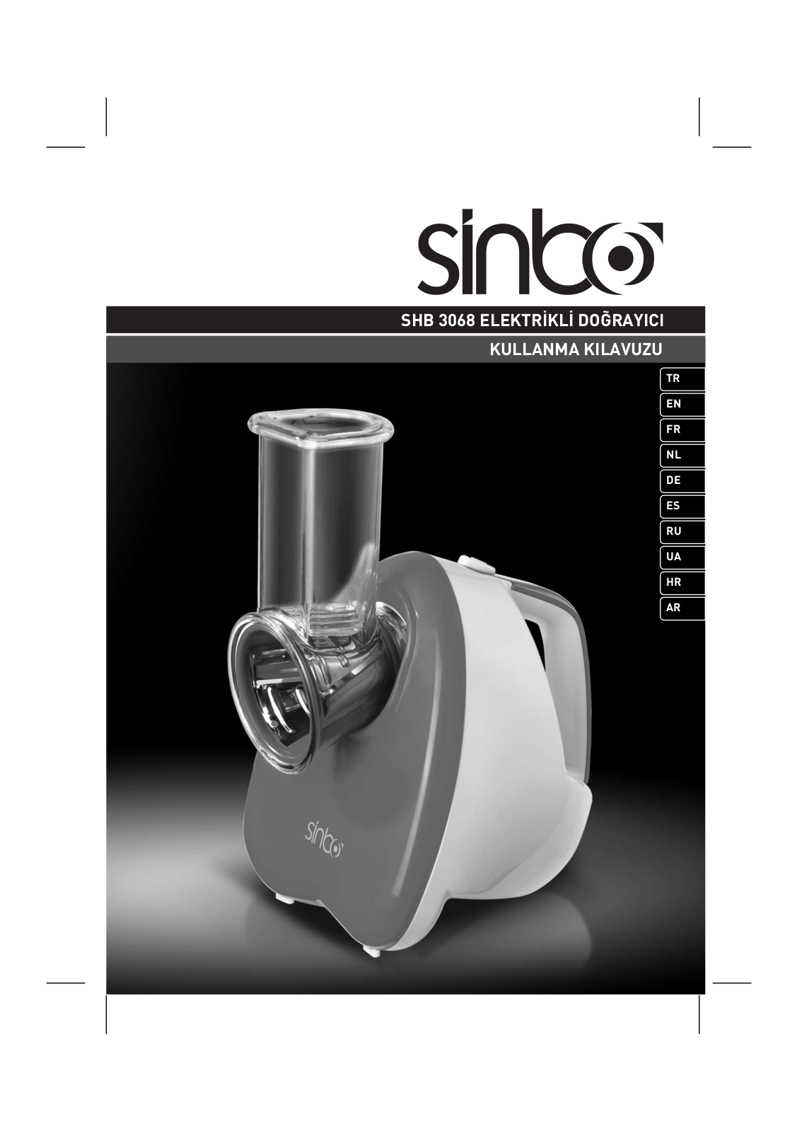 Sinbo SHB 3068 User Manual