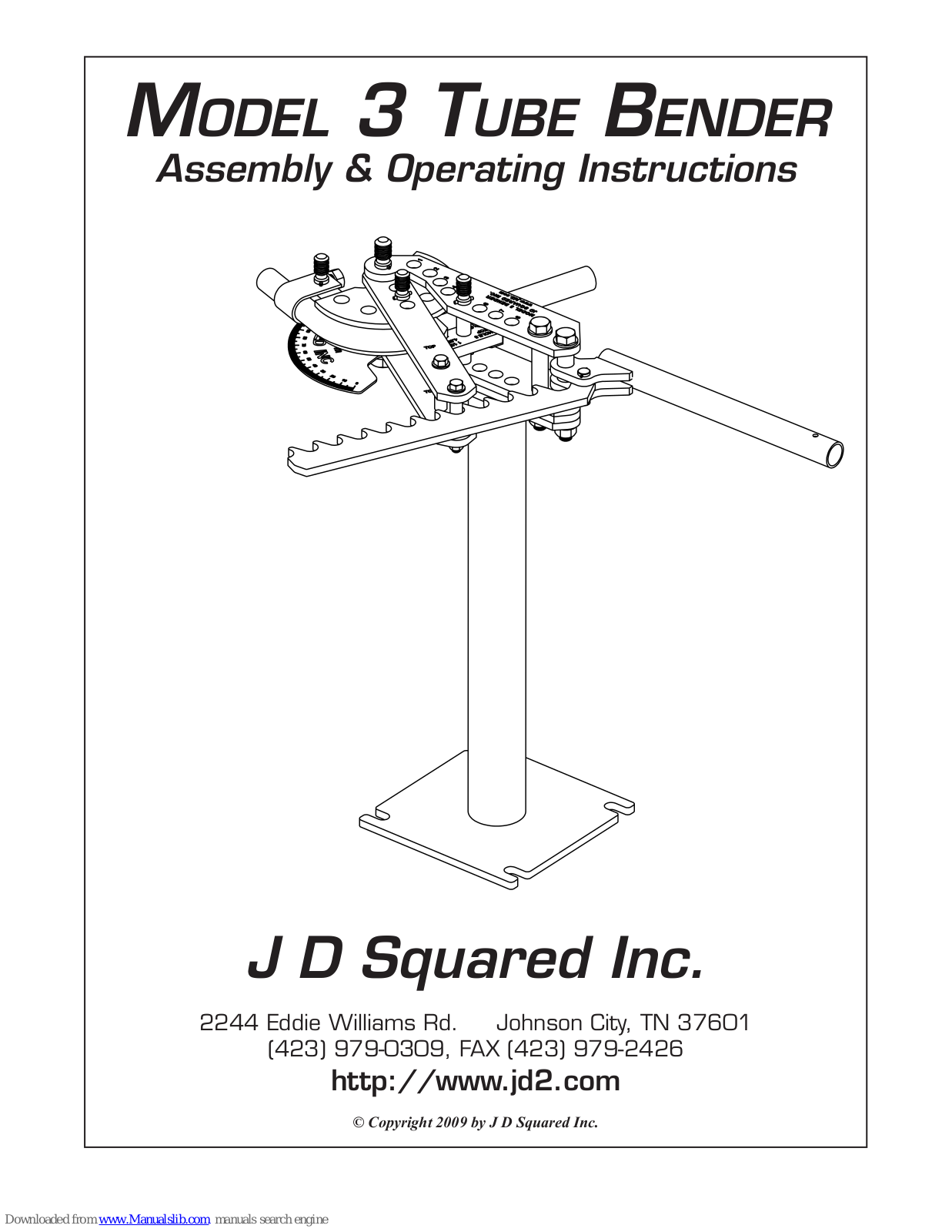 JD Squared 3 Assembly & Operating Instructions - ManualMachine.com