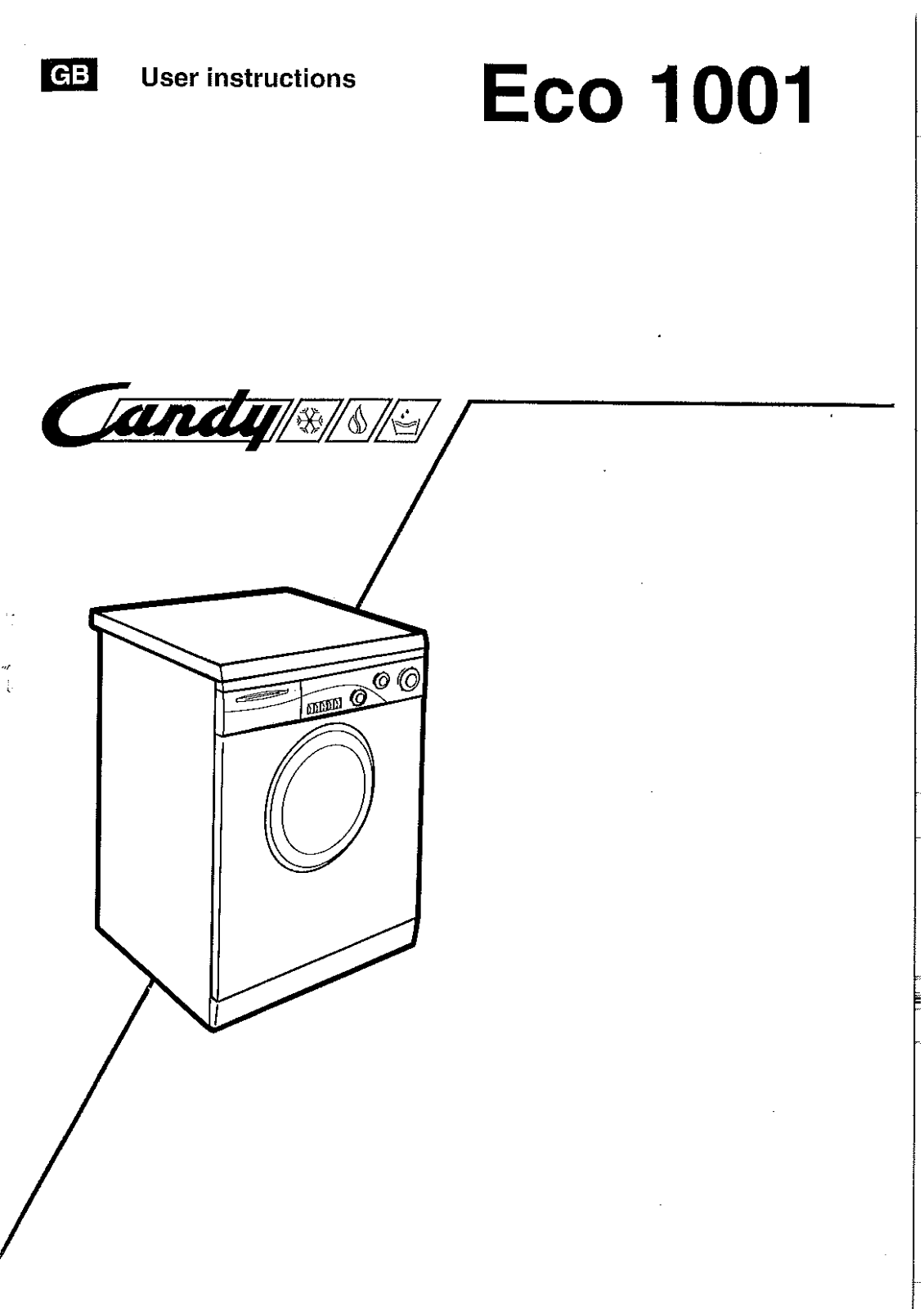 Candy ECO 1001 User Manual