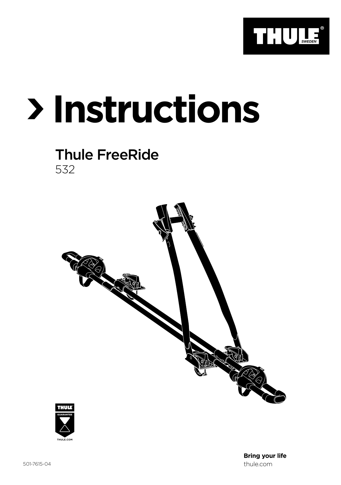 Thule FreeRide, 532 User guide - ManualMachine.com