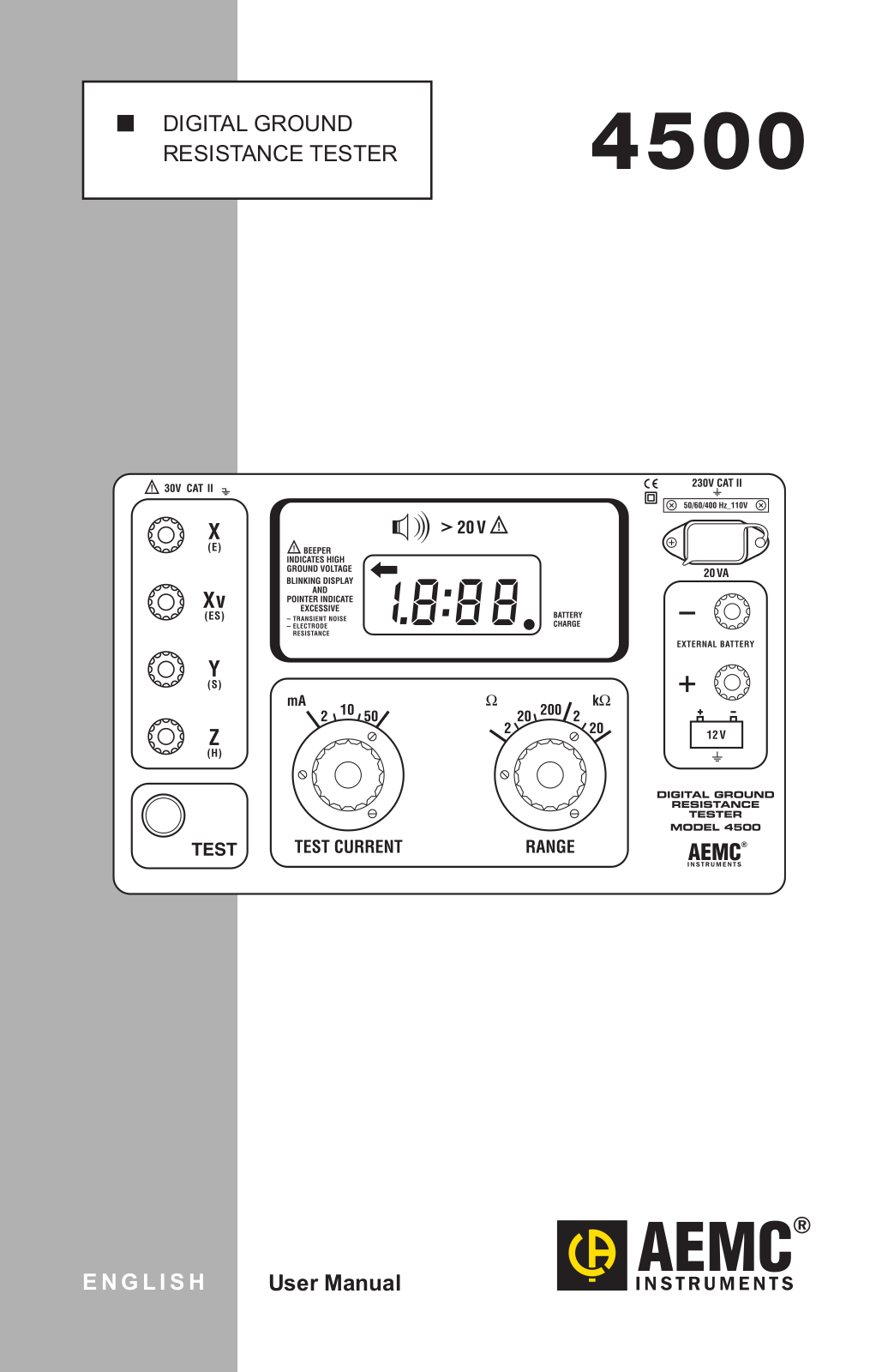 Aemc instruments 4500 User Manual