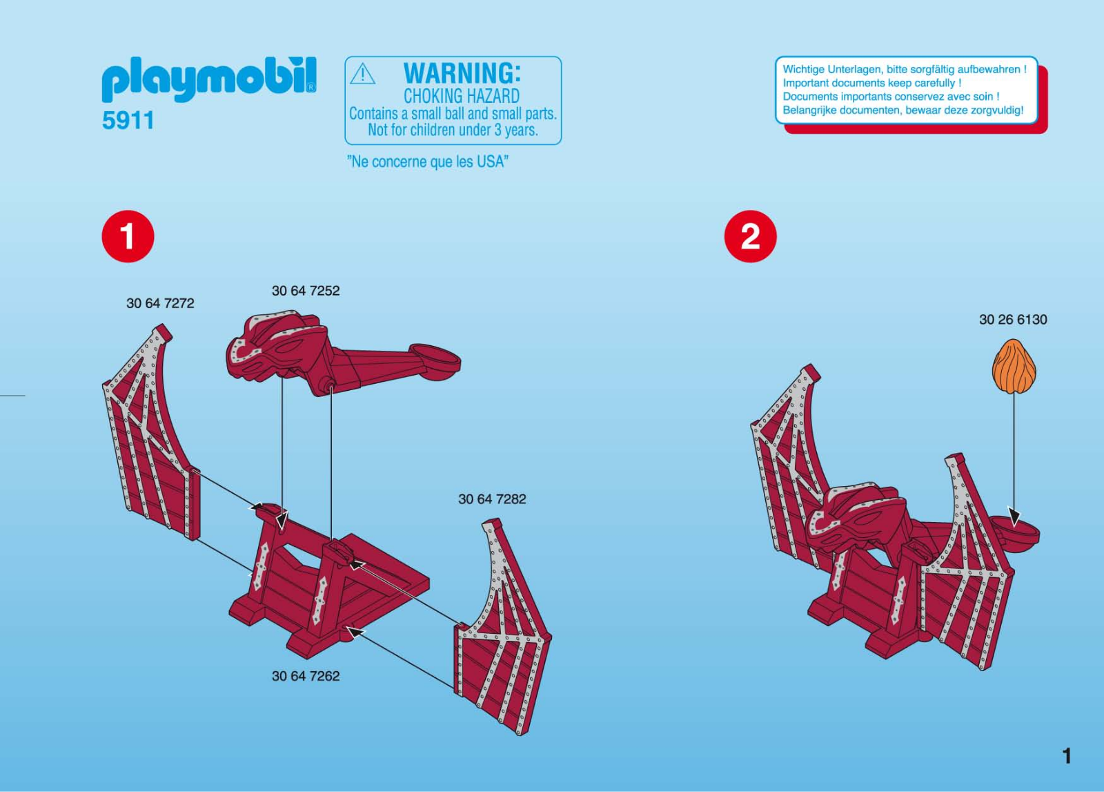 Playmobil 5911 Instructions