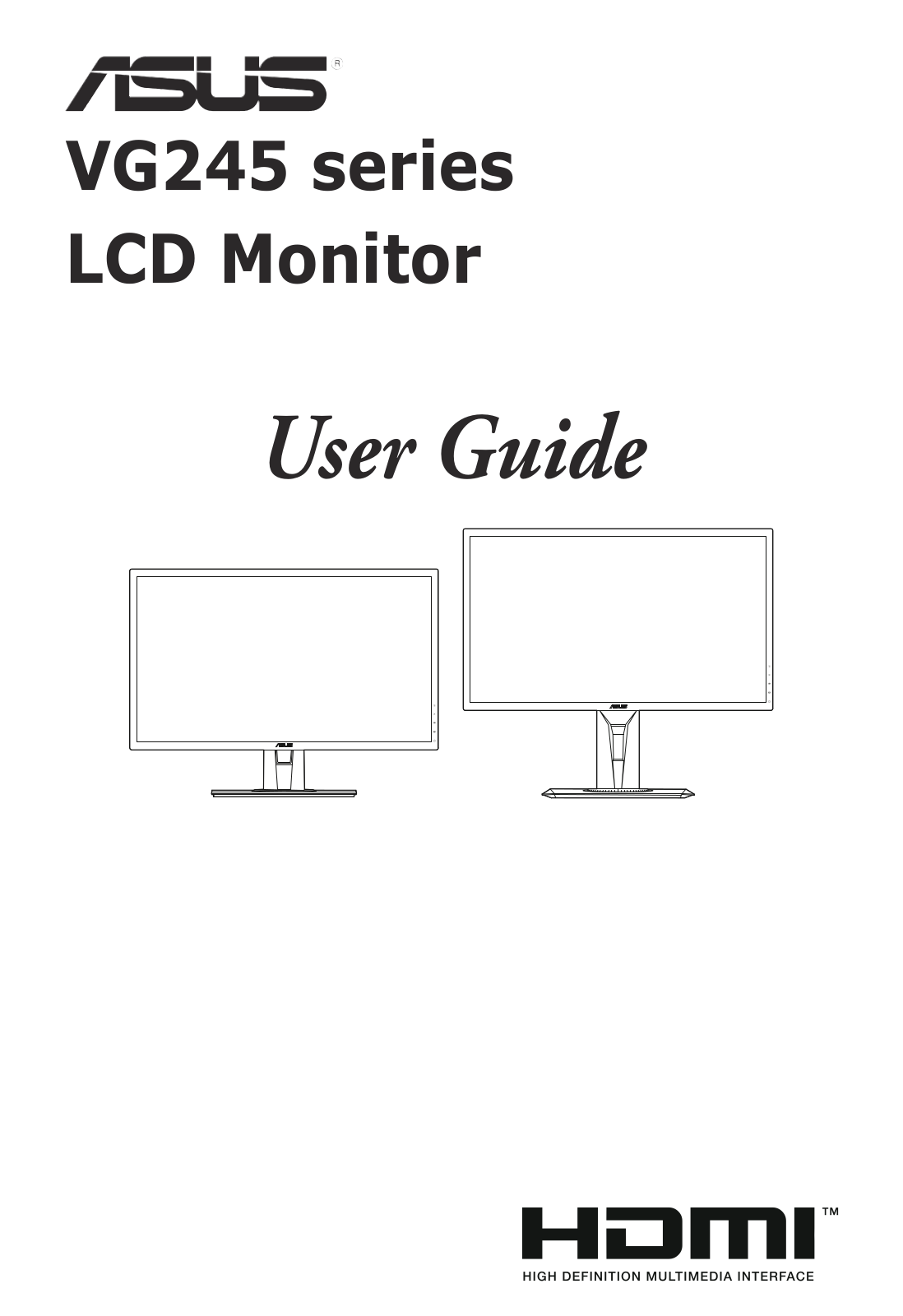 Asus VG245 User guide - ManualMachine.com
