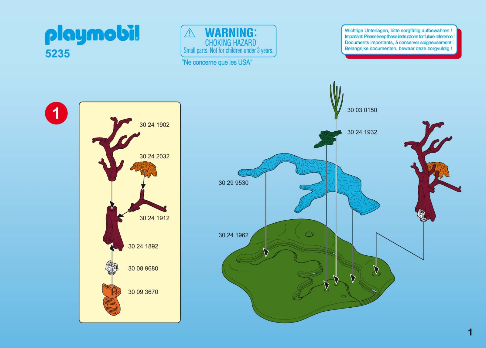 Playmobil 5235 Instructions