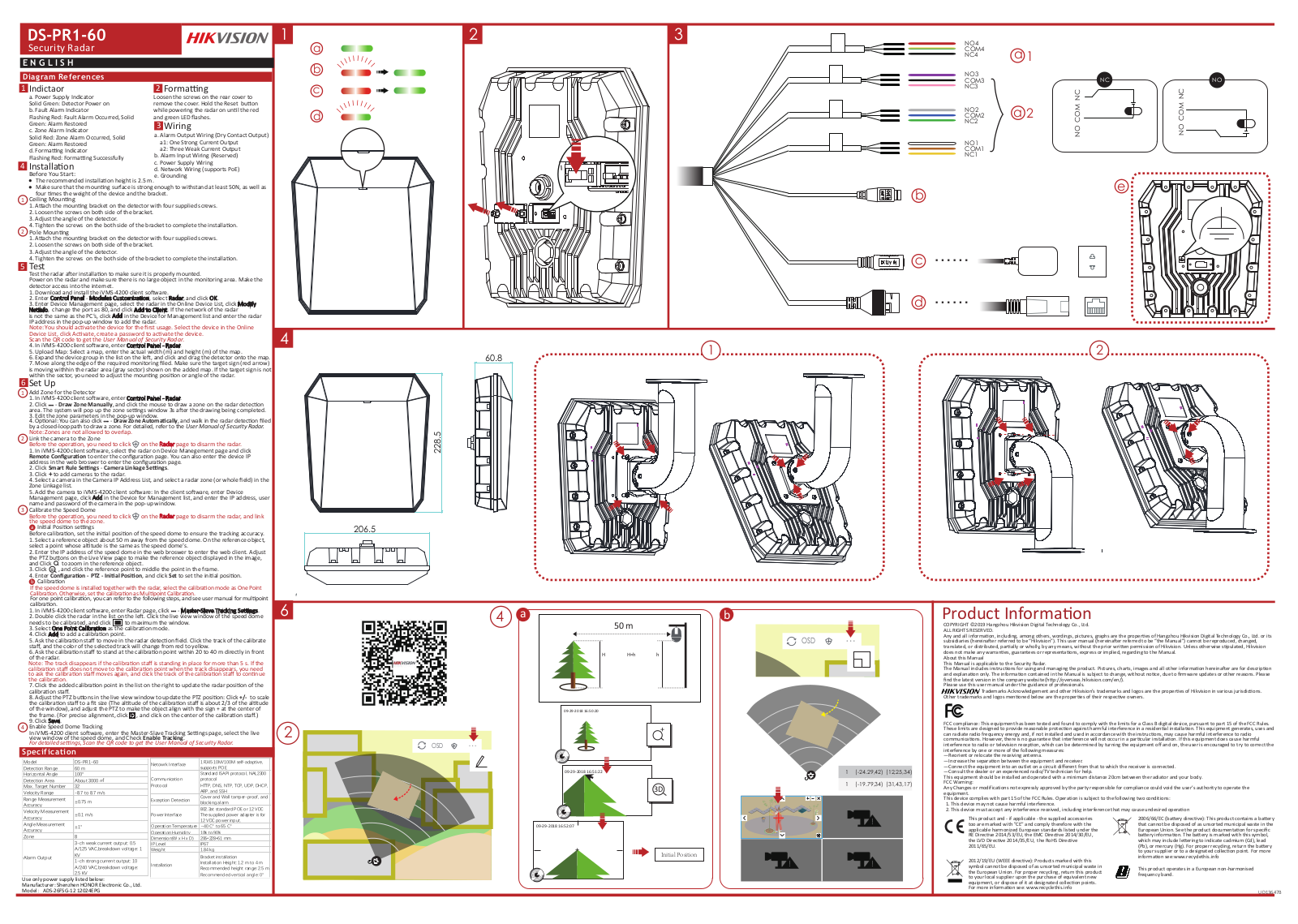 Hangzhou Hikvision Digital Technology R0101060100 Users manual