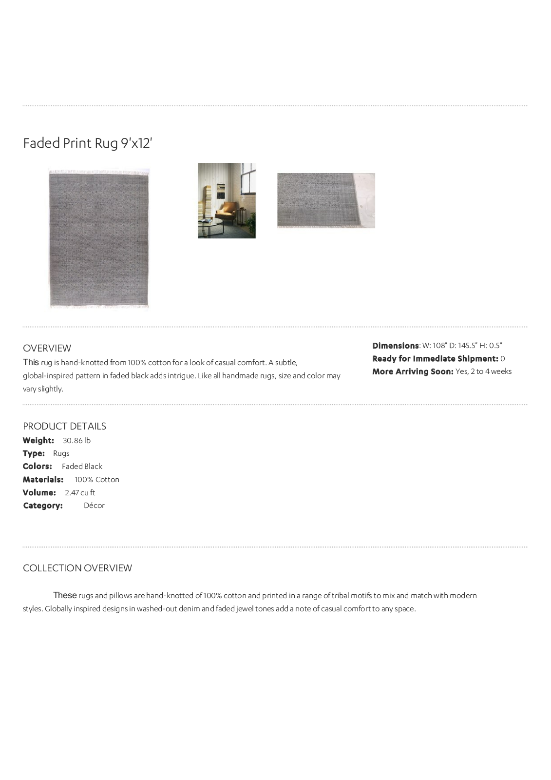 Joss & Main STSS7719 Specifications - ManualMachine.com