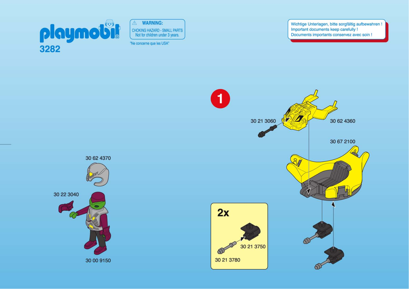 Playmobil 3282 Instructions