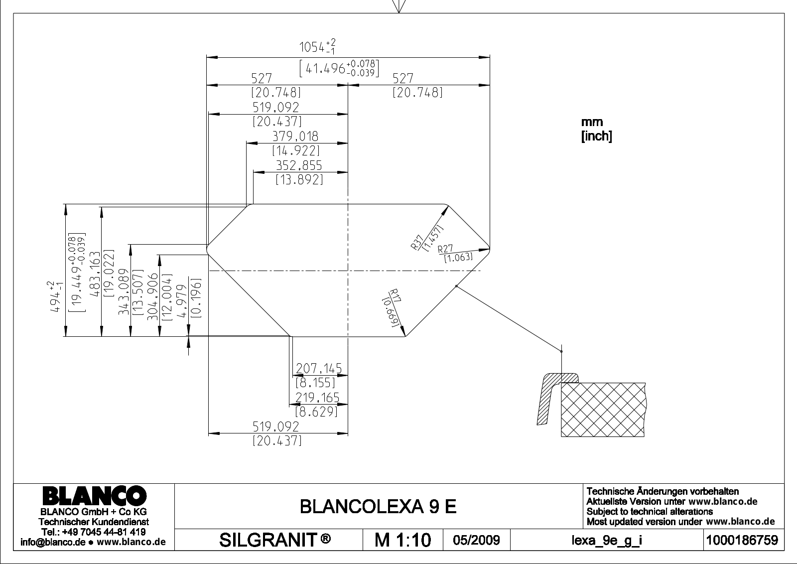 Blanco Lexa 9 E Service Manual