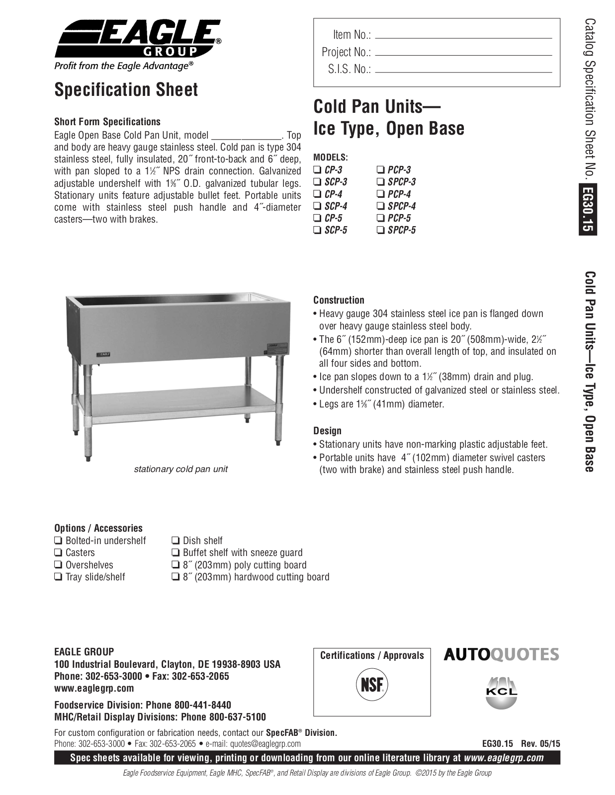 Eagle CP-3 User Manual