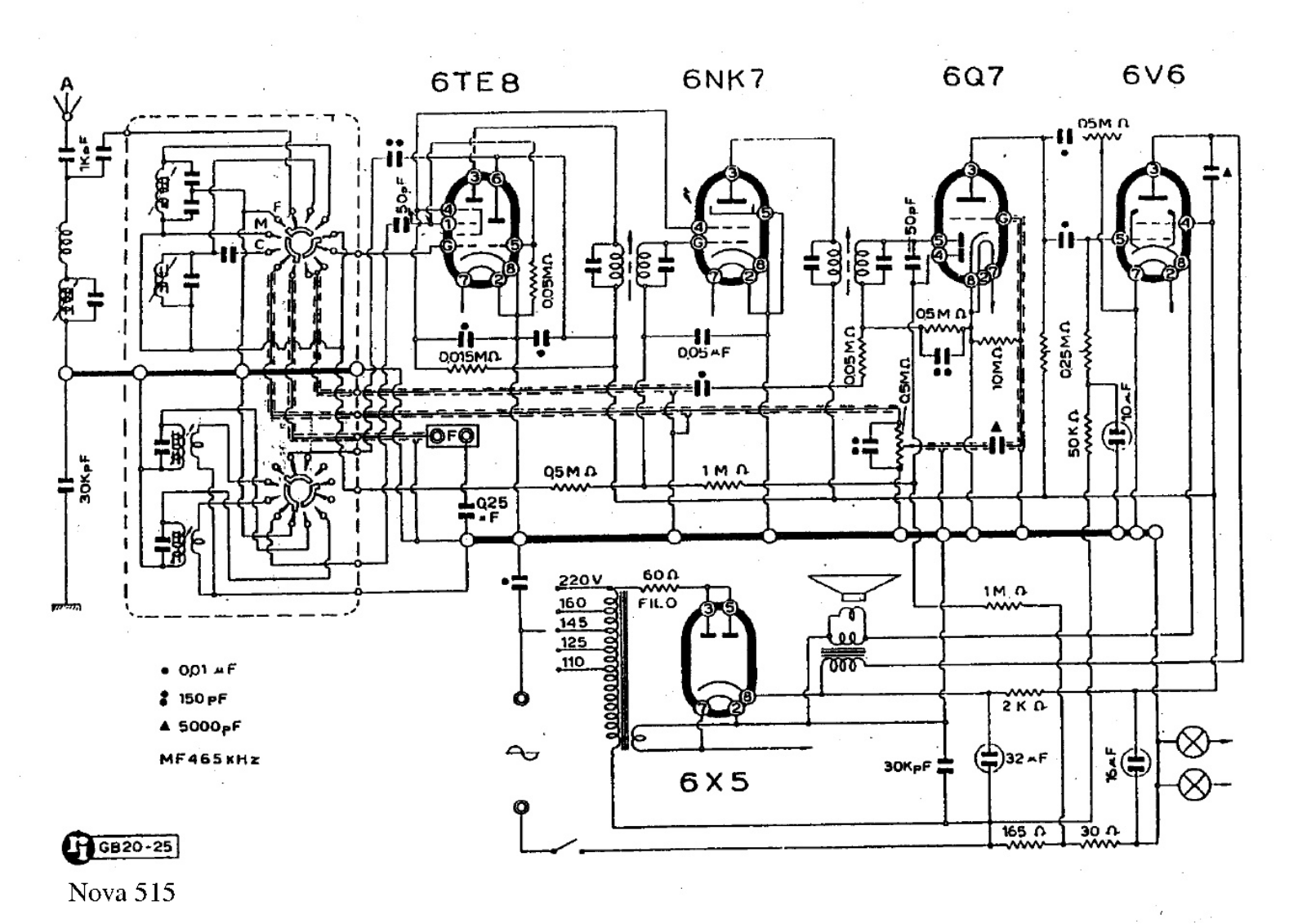 Nova 515 schematic