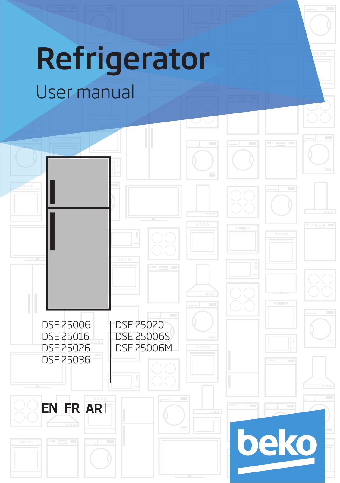 Beko DSE 25006, DSE 25016, DSE 25026, DSE 25036, DSE 25020 User manual