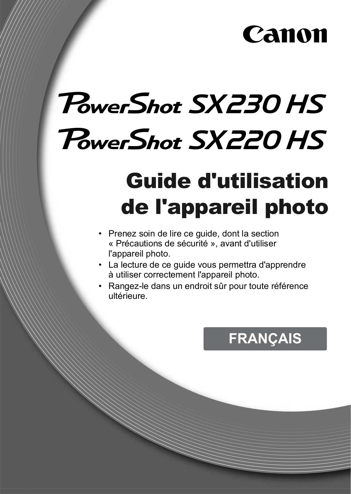 CANON SX230 HS User Manual