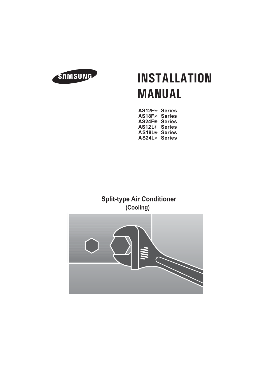 Samsung AS18FAN, AS24FAN, AS12FAN, AS24FAX, AS24FBN User Manual