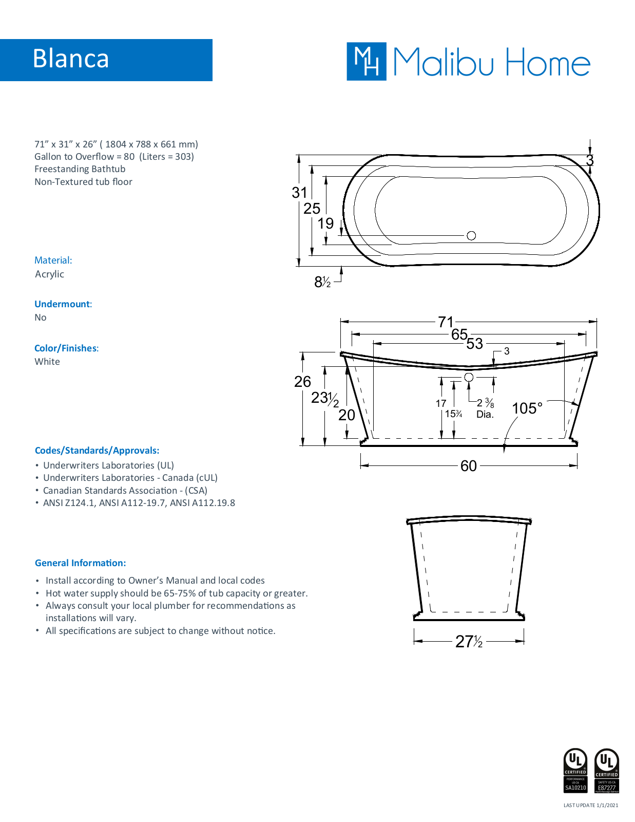 Malibu Home MLHM1241 Specifications - ManualMachine.com
