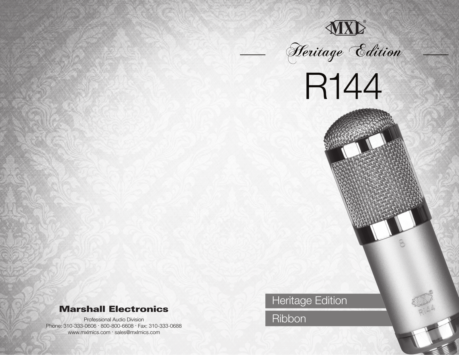 MXL R144 HE User Guide