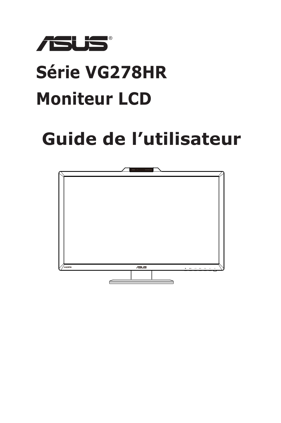 ASUS VG278HR User Manual