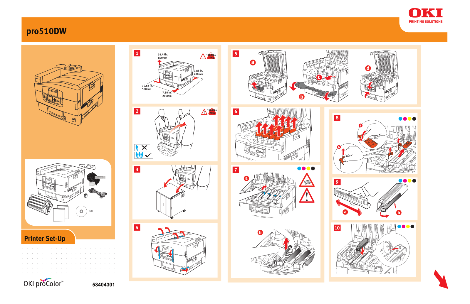 Oki PRO510DW User Manual