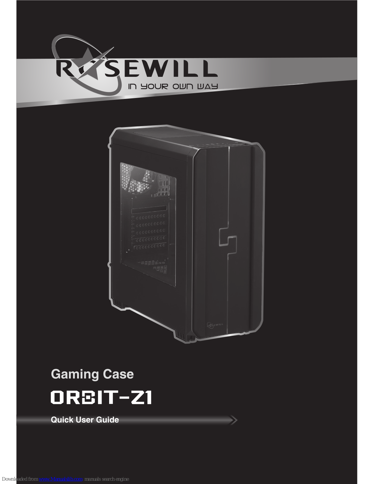 Rosewill Orbit-Z1 Quick User Manual