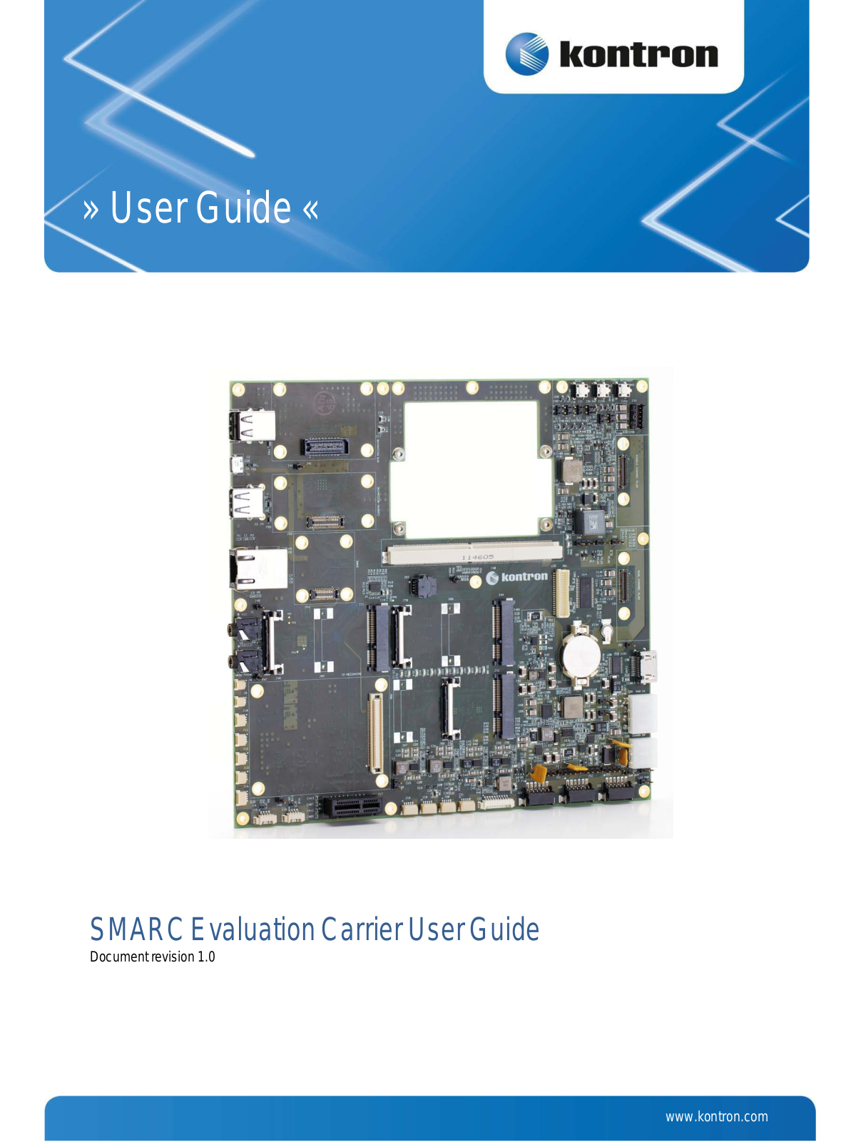 Kontron SMARC User Manual