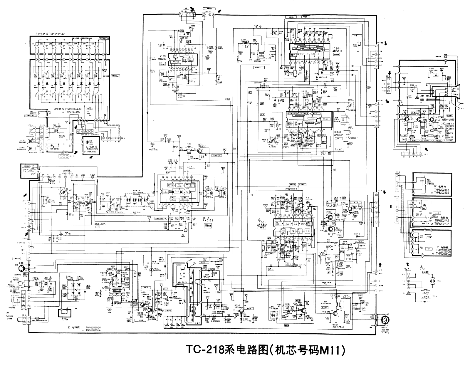 Hisense TC218 Schematic