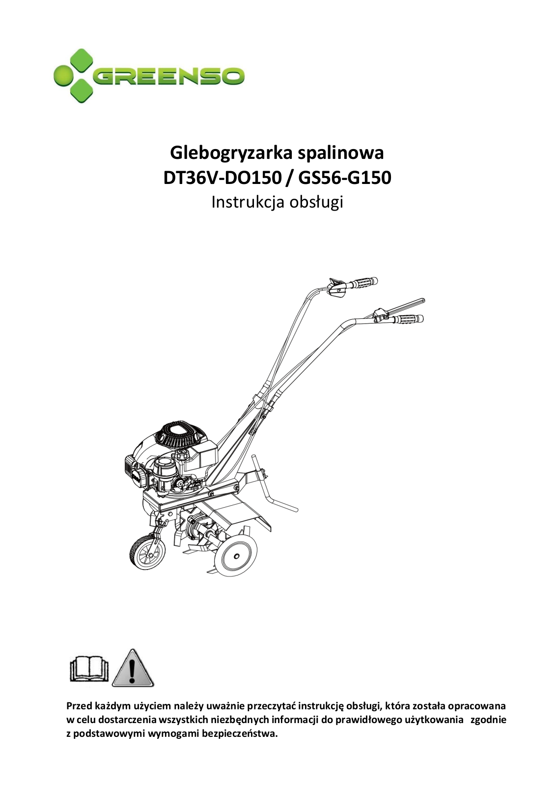 GREENSO DT36V-DO150, GS56-G150 User guide - ManualMachine.com