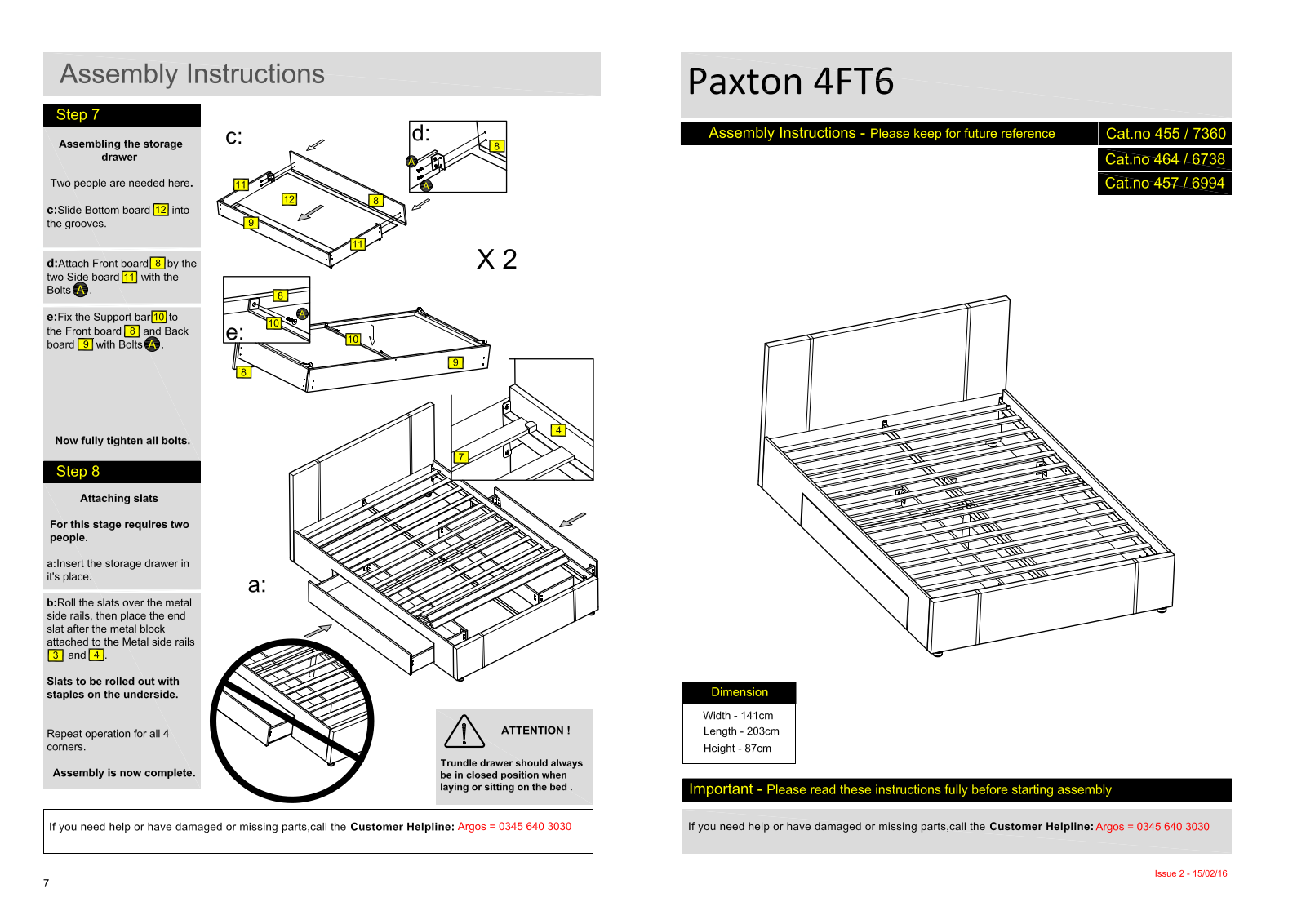 Hygena 4557360, 4576994, 4646738 Instruction manual