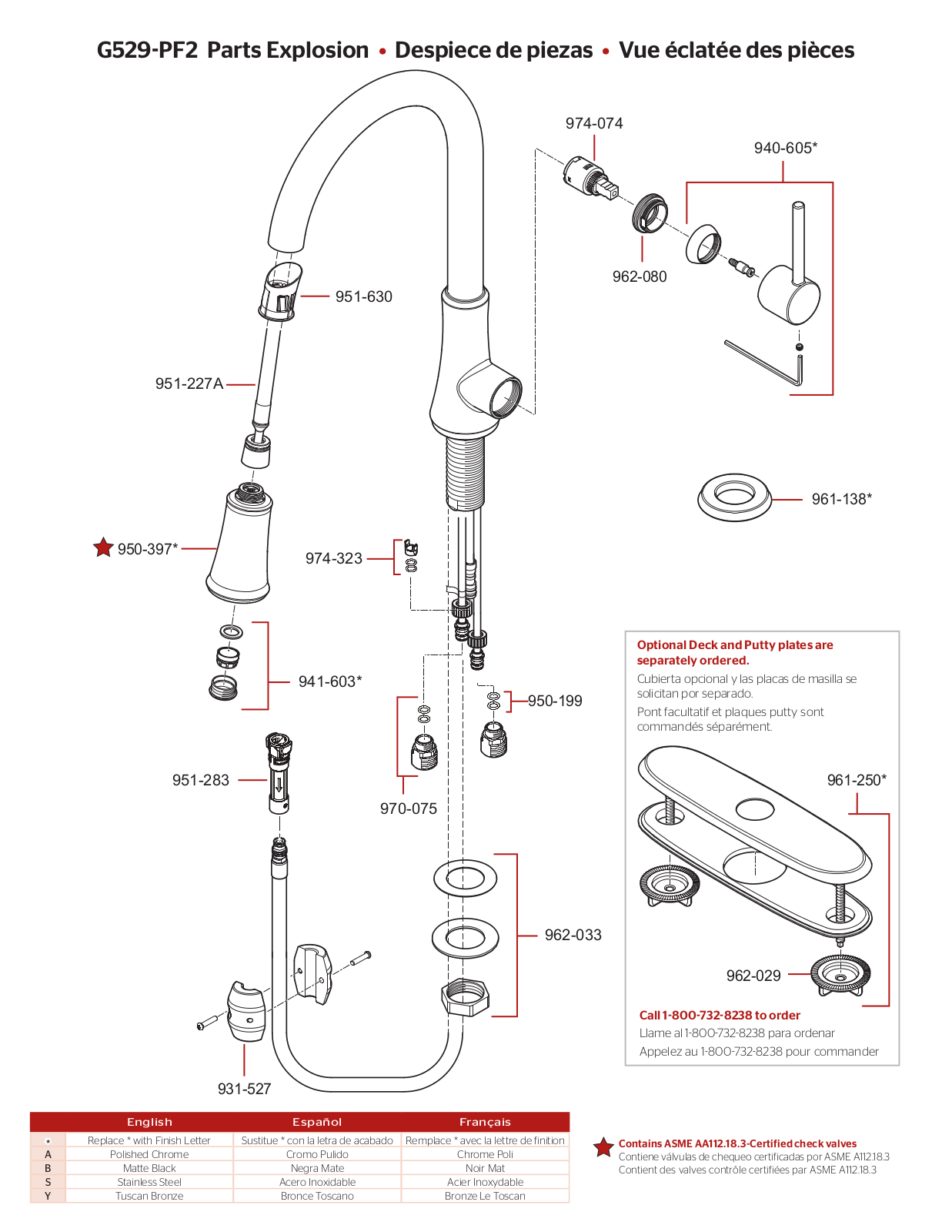 Pfister PPR10340 Specifications - ManualMachine.com