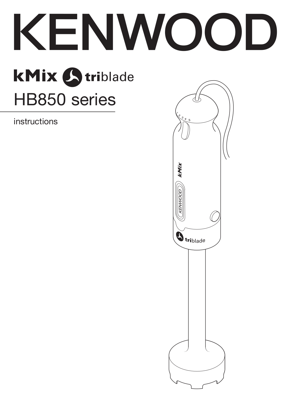 Kenmore HB850 Installation  Manual