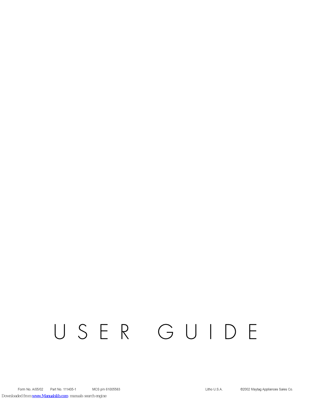 Jenn-Air JS48PPFSDA User Manual - ManualMachine.com