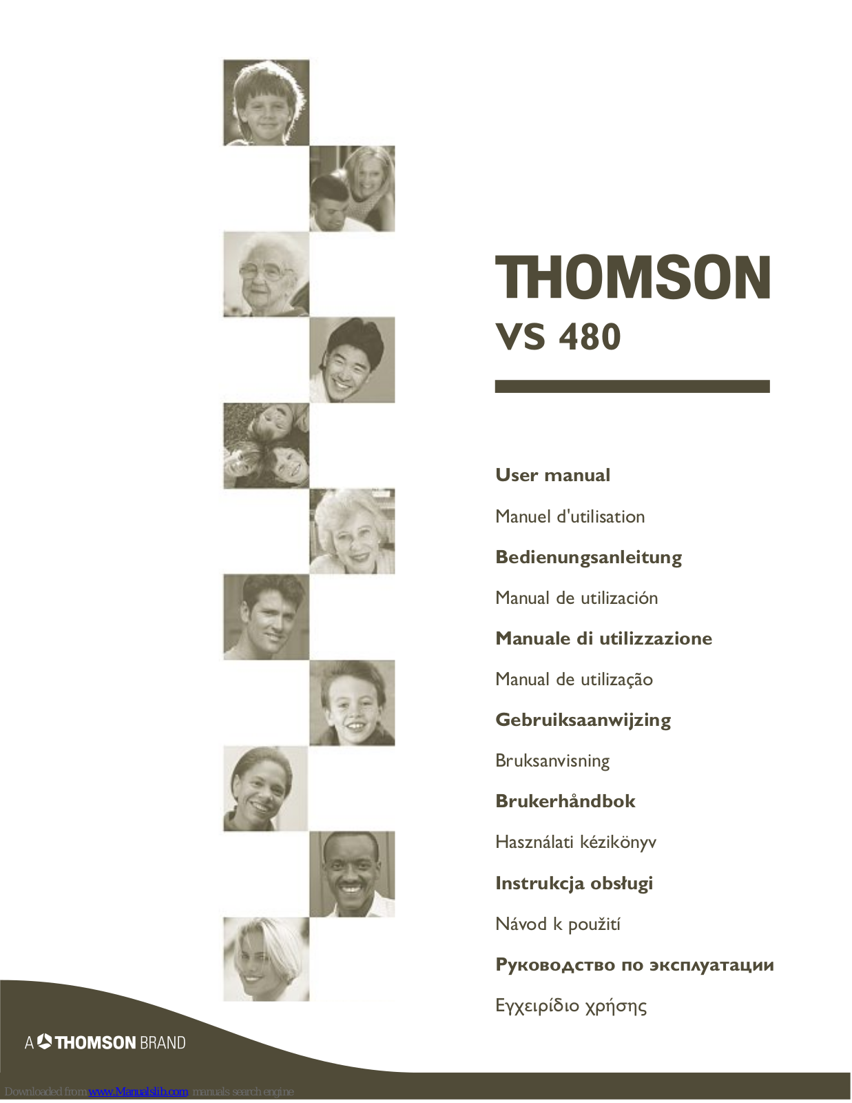 THOMSON vs 480 User Manual