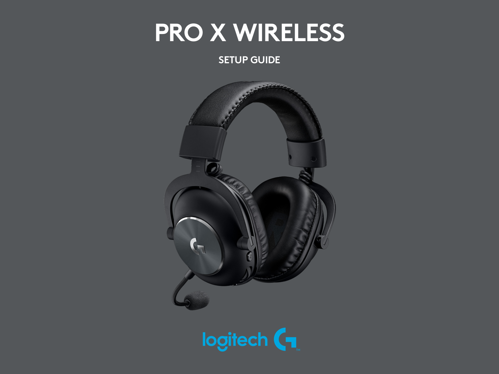 Logitech G Pro X Wireless User Manual