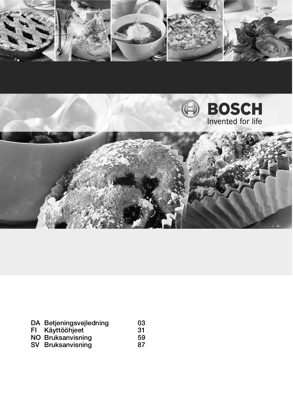 Bosch PIN651T14E User Manual